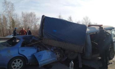 Фото На М-5 в Челябинской области иномарка насмерть сбила дорожных рабочих, погибли четверо