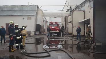 Фото Ночной пожар в Еманжелинске никак не сказался на работе «Ромкора»