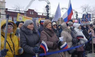 Фото Челябинск вместе со всей Россией в седьмой раз встретил «Крымскую Весну»