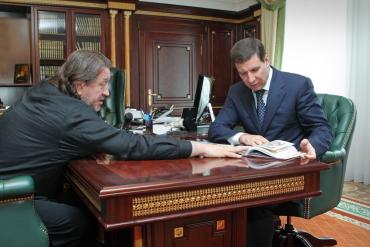 Фото Михаил Юревич пообещал Олегу Митяеву по возможности посетить «Ильменку»