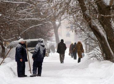 Фото В Челябинской области погода гипоксического типа, снежные заносы