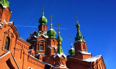 Фото Во Введение в Челябинске освятят центральный крест и купол храма Александра Невского