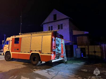 Фото Челябинец погиб в ночном пожаре 