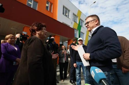 Фото Детский сад, новая поликлиника и газификация: Алексей Текслер провел комплексную инспекцию Аргаяшского округа