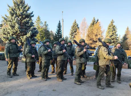 Фото Не время отдыхать: командир южноуральского БАРСа рассказал о буднях резервистов  