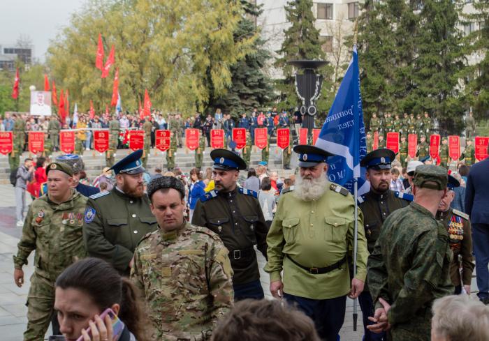 Фото Возложение венков к Вечному огню 9 мая 2021