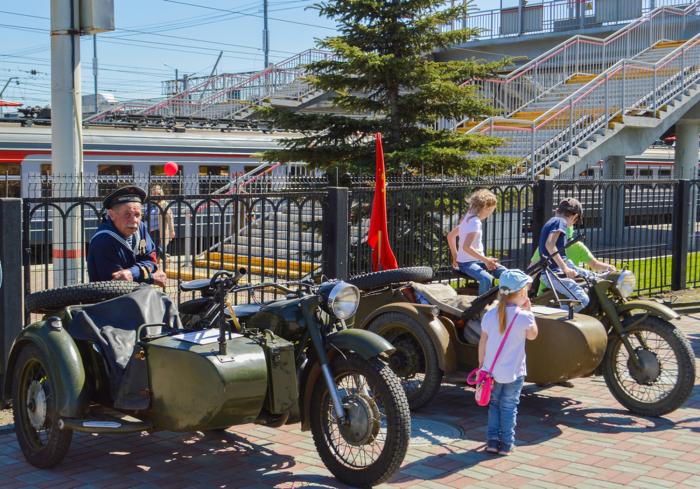 Фото Челябинск Поезд Победы