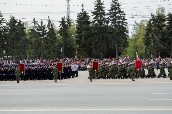 Фото Парад Победы Челябинск 9 мая 2021