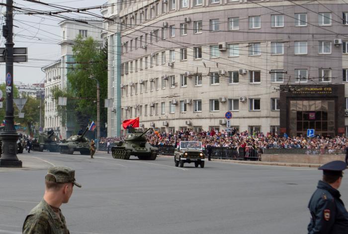 Фото Парад Победы Челябинск 9 мая 2021