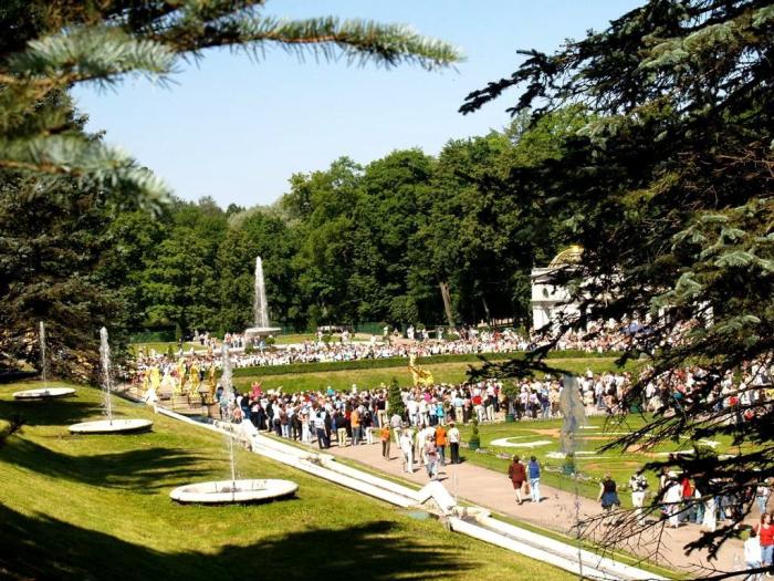 Фото Петергоф, июнь-2007