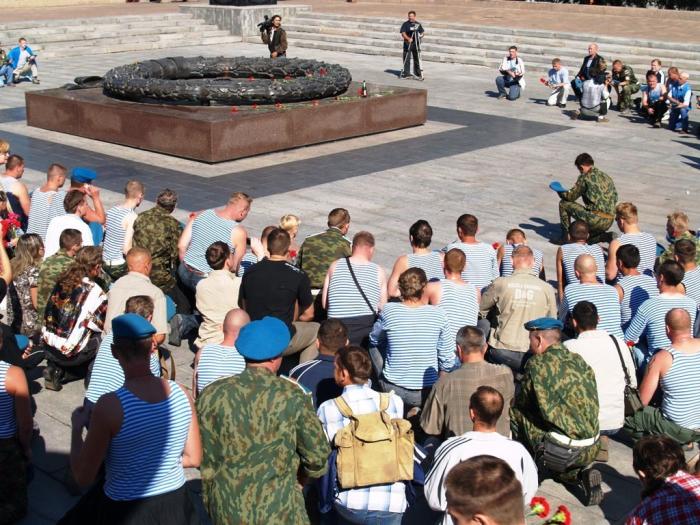 Фото Голубые береты. День ВДВ