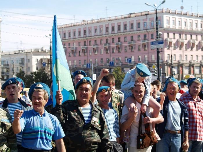 Фото Голубые береты. День ВДВ