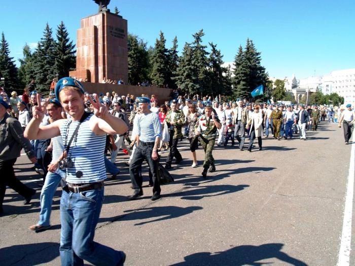 Фото Голубые береты. День ВДВ