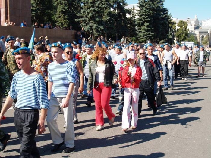 Фото Голубые береты. День ВДВ
