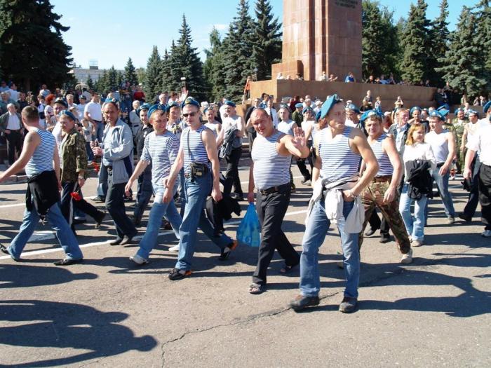 Фото Голубые береты. День ВДВ