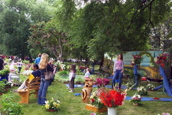 Фото Выставка плодов и цветов-2009