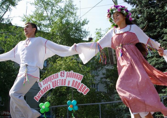 Фото Выставка плодов и цветов-2009