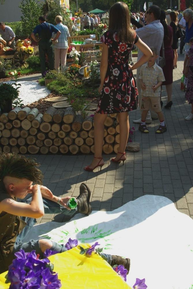 Фото Выставка плодов и цветов-2009