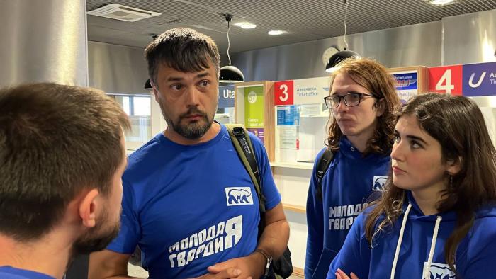 Фото Работающие в Курской области волонтёры вернулись домой