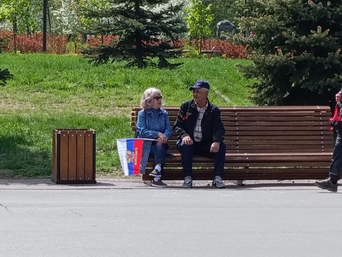 Фото Праздничные мероприятия в Саду Победы