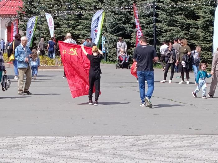 Фото Праздничные мероприятия в Саду Победы