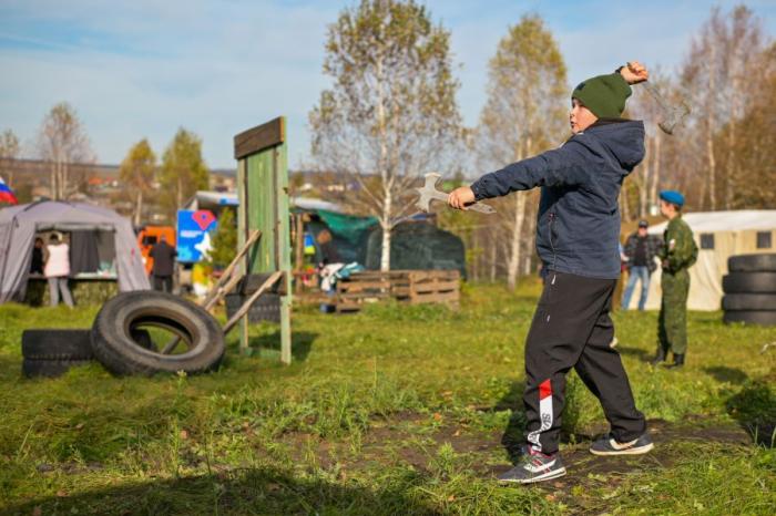 Фото Праздник «Служу Отечеству! Курс молодого бойца» в лагере «Спецназ Дети» (Саткинский район)