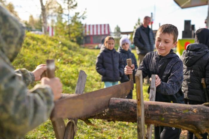 Фото Праздник «Служу Отечеству! Курс молодого бойца» в лагере «Спецназ Дети» (Саткинский район)