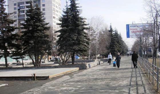 Фото ЧЕЛЯБИНСК И ЧЕЛЯБИНЦЫ. Первый день апреля на оси проспекта Ленина