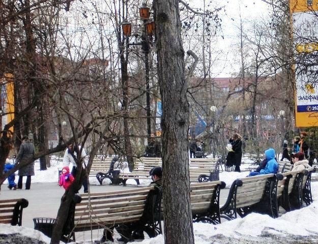 Фото Челябинск и челябинцы. 11 апреля. Возвращение весны