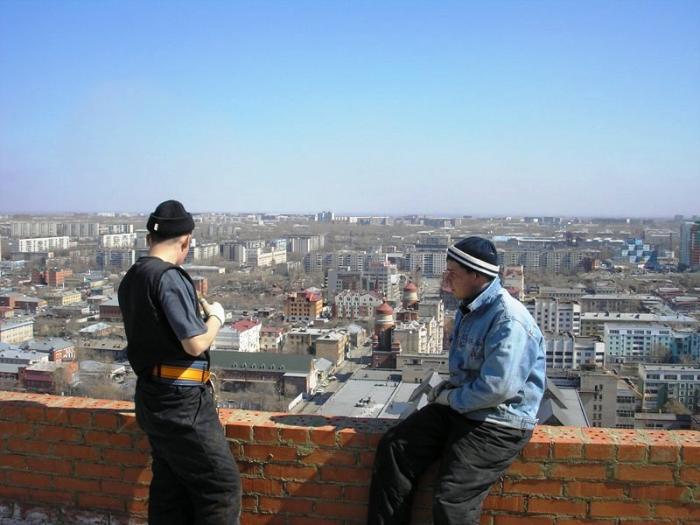 Фото Челябинск и челябинцы. Крыша Кировки