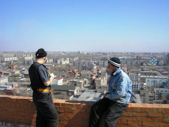 Фото Челябинск и челябинцы. Крыша Кировки