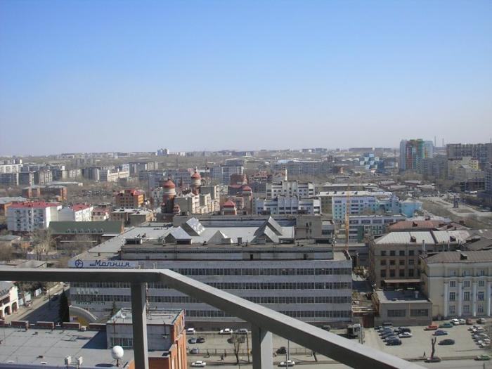 Фото Челябинск и челябинцы. Крыша Кировки