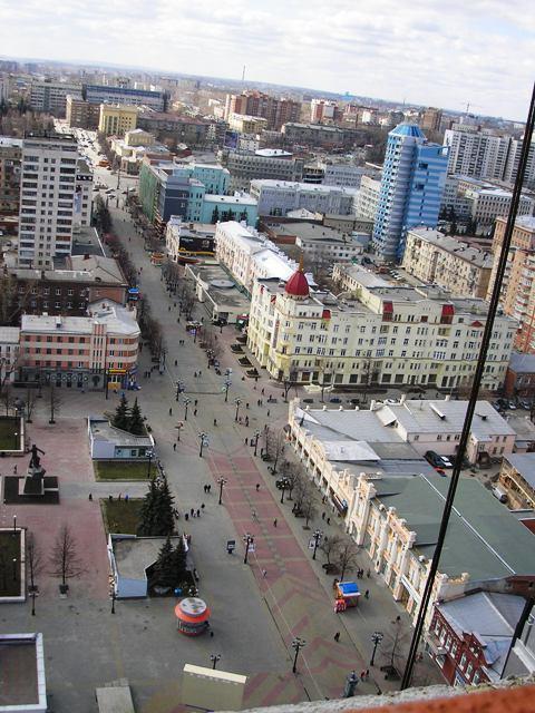 Фото Челябинск и Челябинцы. 19 апреля. С  крыши Делового Центра "Челябинск-СИТИ"