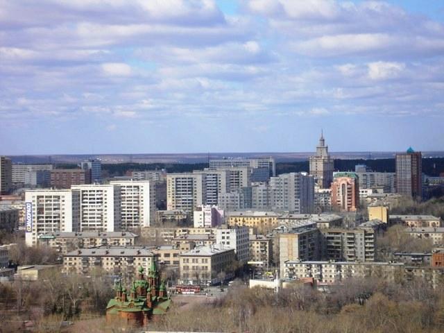 Фото Челябинск и Челябинцы. 19 апреля. С  крыши Делового Центра "Челябинск-СИТИ"