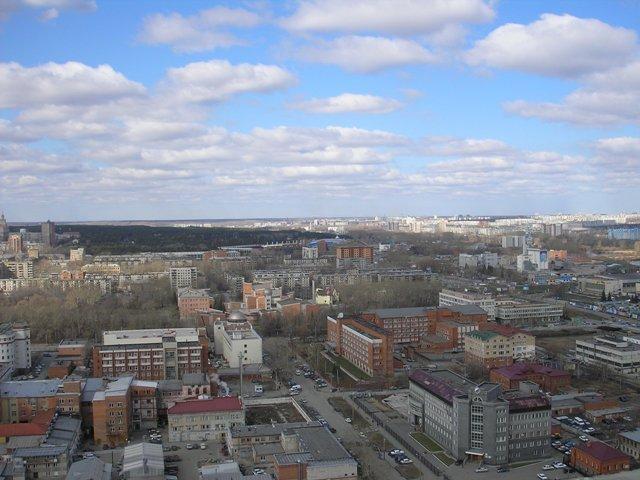Фото Челябинск и Челябинцы. 19 апреля. С  крыши Делового Центра "Челябинск-СИТИ"