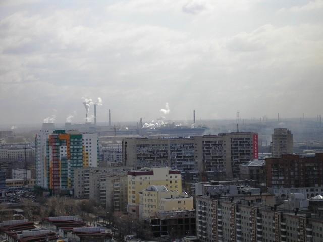 Фото Челябинск и Челябинцы. 19 апреля. С  крыши Делового Центра "Челябинск-СИТИ"