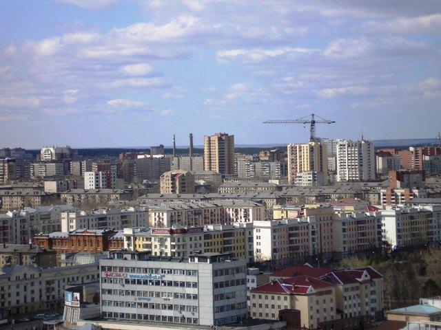 Фото Челябинск и Челябинцы. 19 апреля. С  крыши Делового Центра "Челябинск-СИТИ"