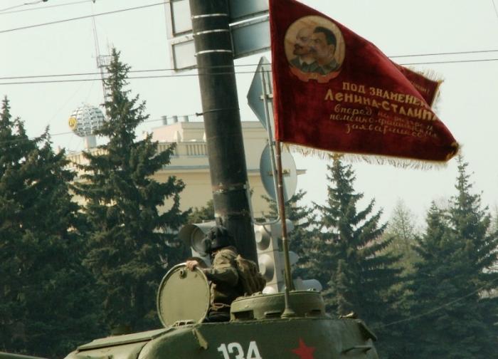 Фото Девятое мая. Челябинск, 2006 год. Парад Победы
