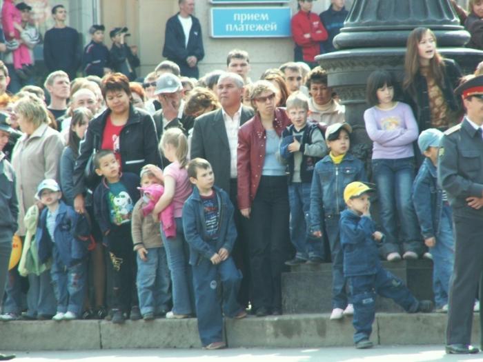 Фото Девятое мая. Челябинск, 2006 год. Парад Победы