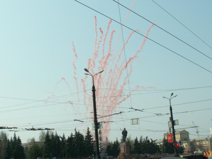 Фото Девятое мая. Челябинск, 2006 год. Парад Победы