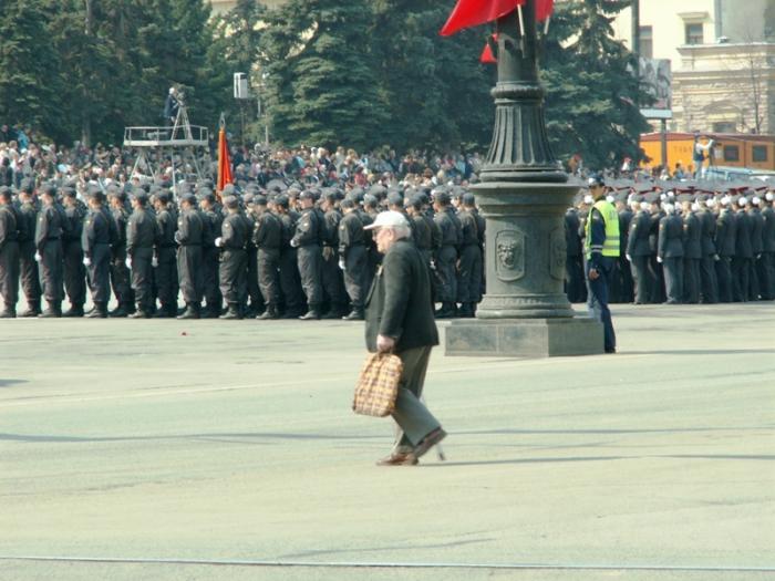 Фото Девятое мая. Челябинск, 2006 год. Парад Победы
