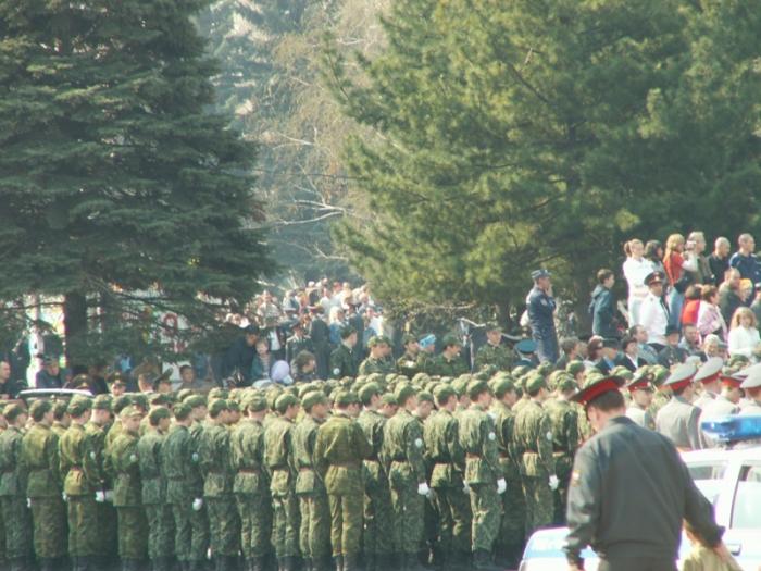 Фото Девятое мая. Челябинск, 2006 год. Парад Победы