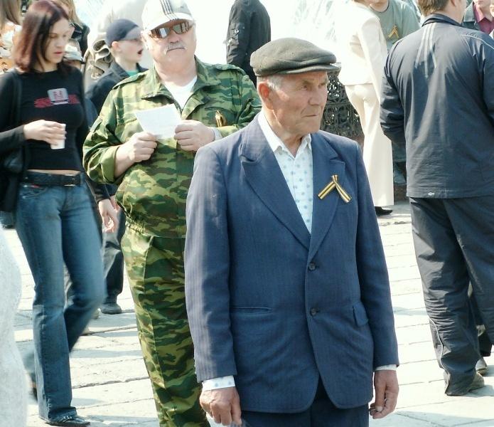 Фото Девятое мая. Челябинск, 2006 год. Парад Победы