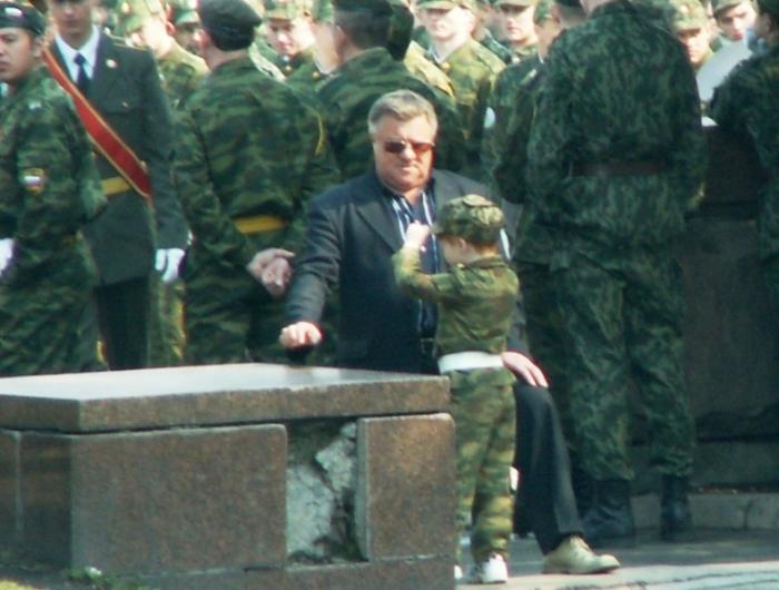 Фото Девятое мая. Челябинск, 2006 год. Парад Победы