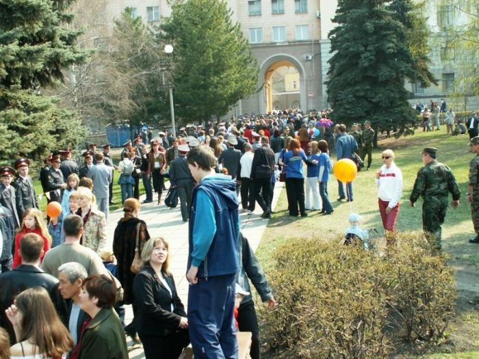 Фото Девятое мая. Челябинск, 2006 год. Парад Победы