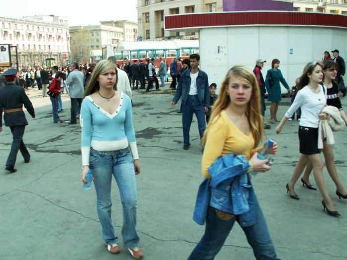 Фото Девятое мая. Челябинск, 2006 год. Парад Победы