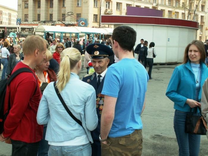 Фото Девятое мая. Челябинск, 2006 год. Парад Победы
