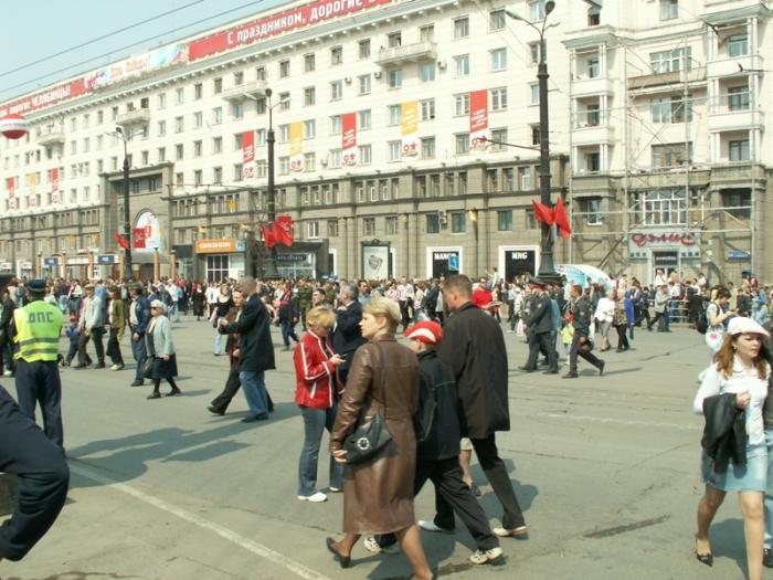 Фото Девятое мая. Челябинск, 2006 год. Парад Победы