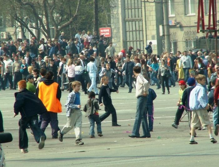 Фото Девятое мая. Челябинск, 2006 год. Парад Победы