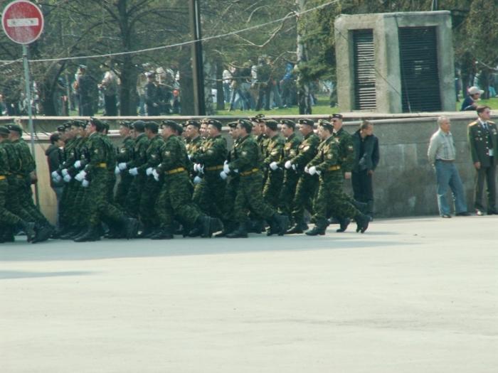 Фото Девятое мая. Челябинск, 2006 год. Парад Победы